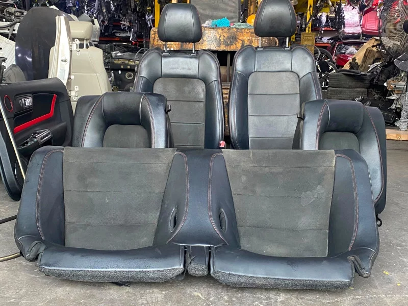 Complete Seat Set For Ford Mustang 2015 2017 Black 