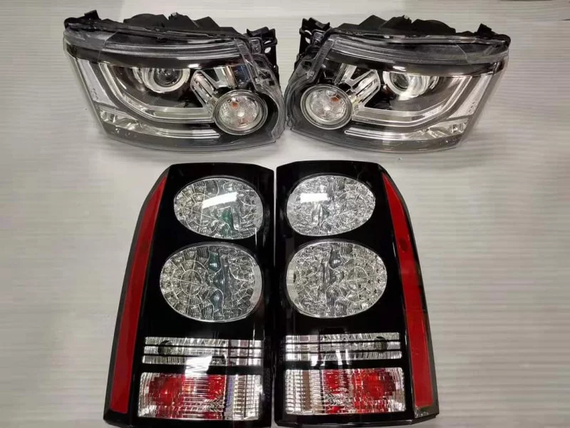 Front Headlight & Tail Light For Land Rover Discovery 4 2014 2016