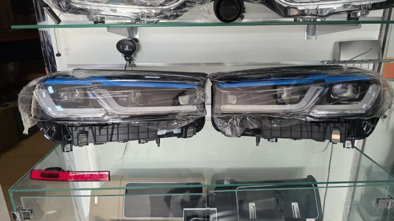 Front Headlight Set For Bmw 5 Series G30 | 2016 2020