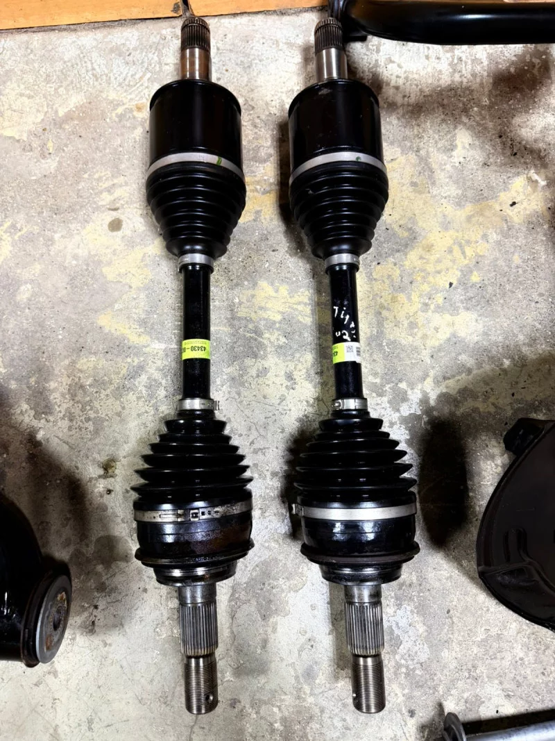 Front Cv Axle Shafts (pair) For Toyota Land Cruiser 2010 2023