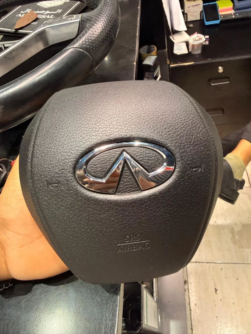 Steering Wheel Airbag For Infiniti Qx 50 2025 Black
