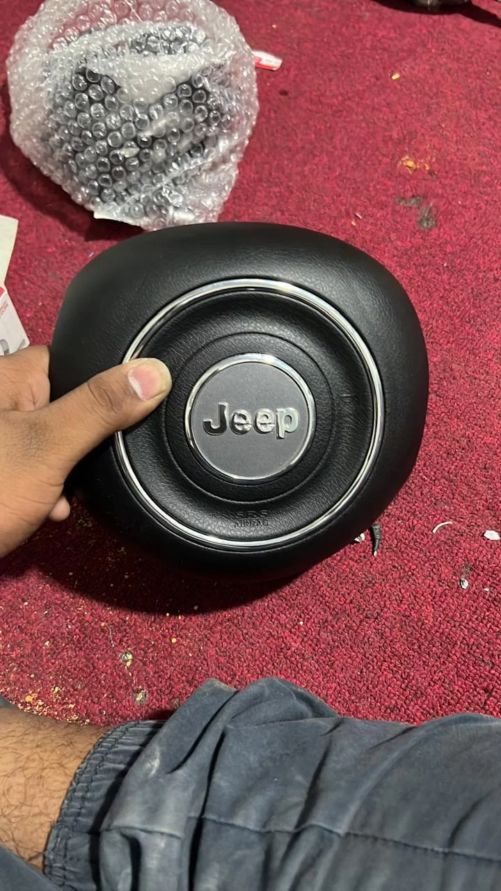 Steering Wheel Airnag For Jeep Compass 2018 Black