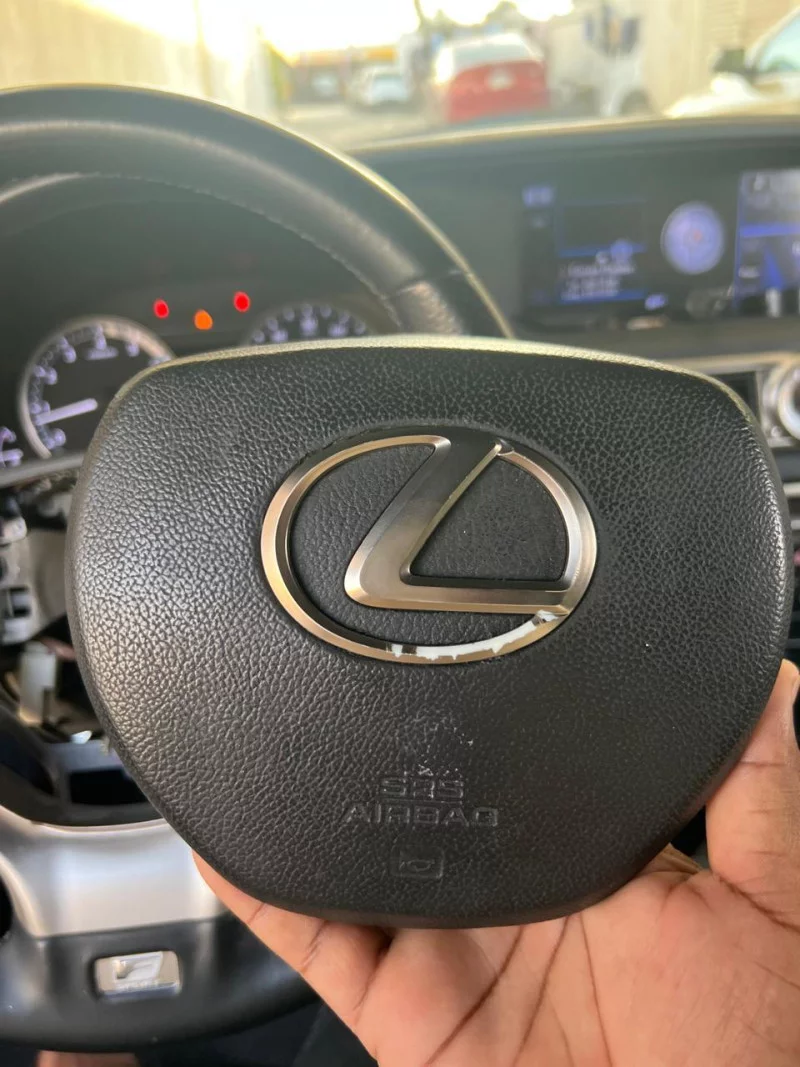 Steering Wheel Airbag For Lexus Es 350 2016 Black