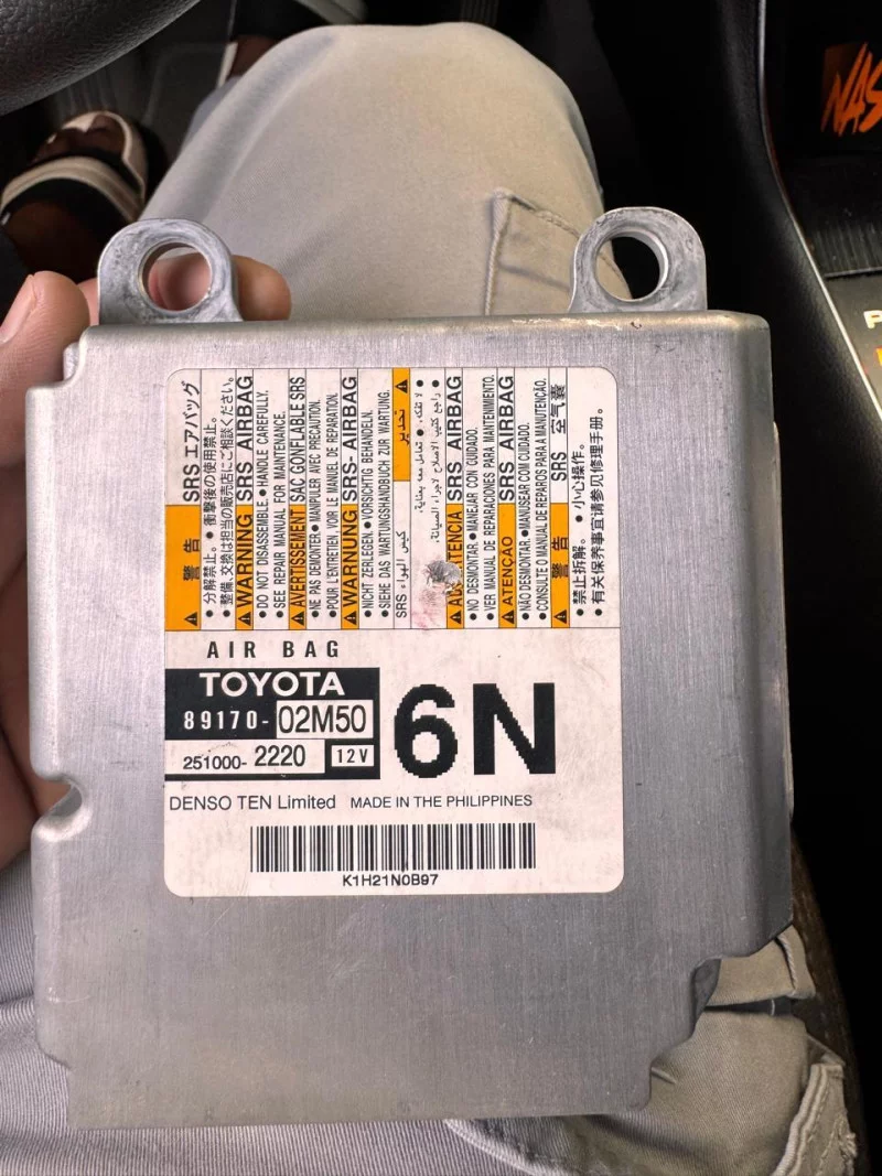 Srs Airbag Control Module For Toyota 2018 2023