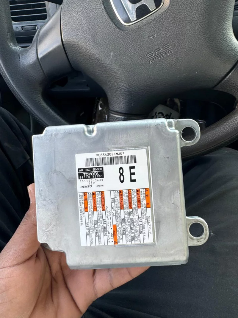 Airbag Control Module (srs Ecu) 89170 42c91 For Toyota Models 2015+ cod 89170-42C91