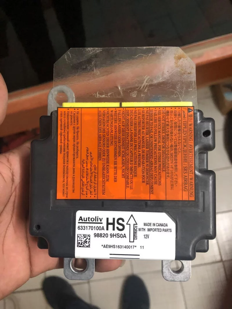 Srs Airbag Control Module For Nissan Altima (l33) 2013 2018