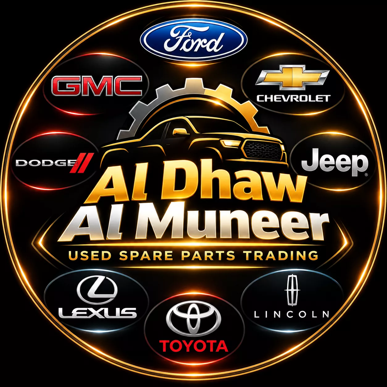 Al Dhaw Al Muneer Used Spare Parts 
