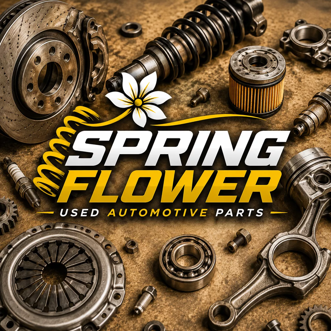 Spring Flower Used Automotive Part